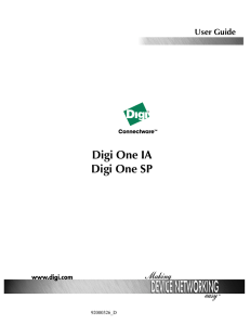 Digi One IA Digi One SP