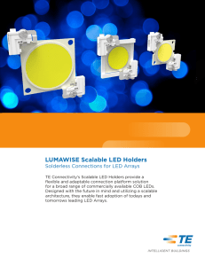 LUMAWISE Scalable LED Holders