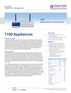 1100 Appliances
