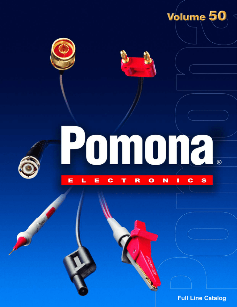 Pomona style BNC  to Dual Banana Plug Adapter 3 ea 