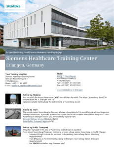 Training Center Erlangen - Siemens Healthcare Training