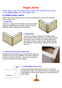 Angle Joints