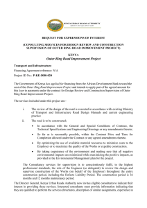 Outer Ring Road Improvement Project