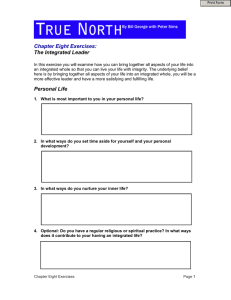 Chapter Eight Exercises