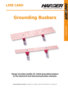 Grounding Busbars