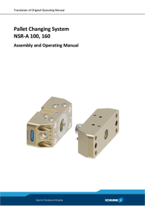 NSR-A 100_160 Pallet Changing System