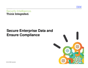 Secure Enterprise Data and Ensure Compliance