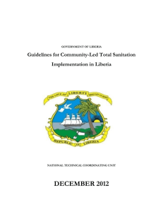 Guidelines for Community-Led Total Sanitation
