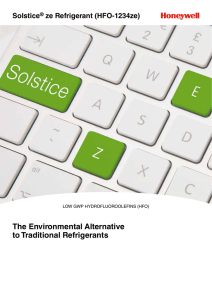 The Environmental Alternative to Traditional Refrigerants