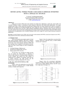 SEVEN-LEVEL THREE PHASE CASCADED H