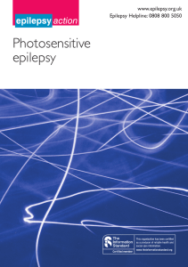 Photosensitive epilepsy