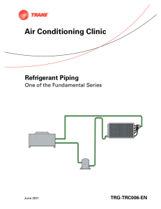 Air Conditioning Clinic - Refrigerant Piping One of the Fundamental
