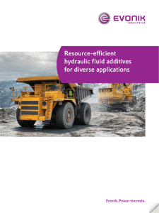 Hydraulic fluid additive brochure