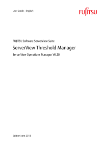 ServerView Threshold Manager