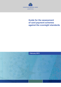 Guide for the assessment of card payment schemes against the