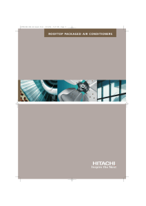 Rooftop Packaged Air-Conditioners brochure