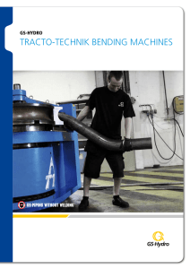 tracto-technik bending machines