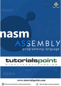 Assembly Programming Tutorial