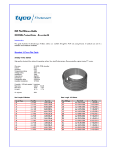 IDC Flat Ribbon Cable