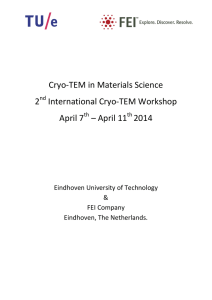 Cryo TEM in material science
