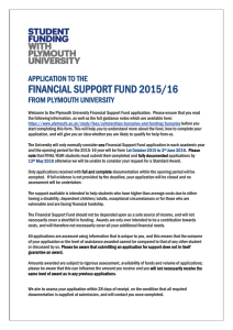 financial support fund 2015/16