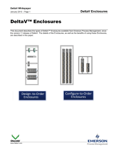 DeltaV Enclosures - Emerson Process Management