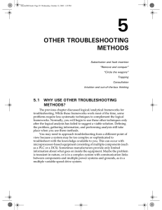 other troubleshooting methods