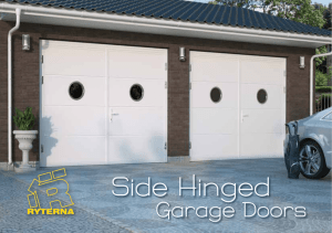 Side Hinged Garage Doors