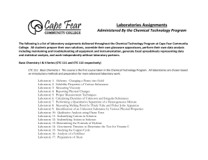 Laboratories Assignments