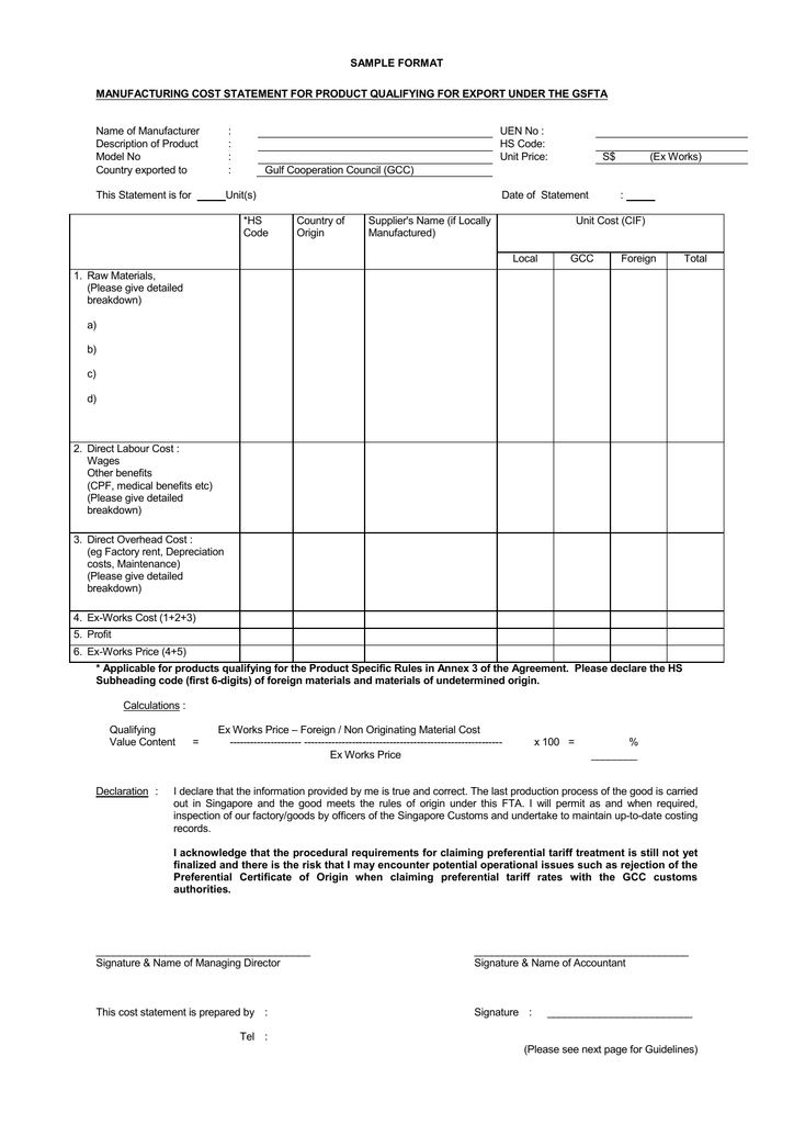 manufacturing-cost-statement