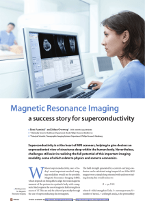 Magnetic Resonance Imaging, a success story for superconductivity