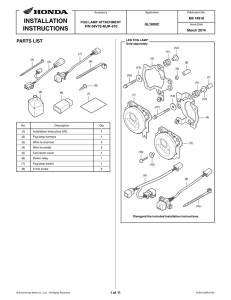 GL1800C: Fog Lamp Attachment