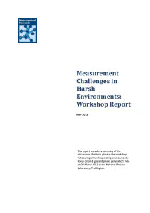 Measurement Challenges in Harsh Environments: