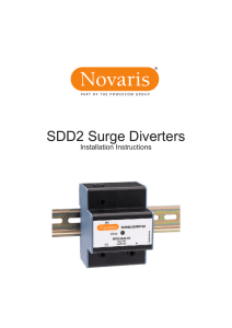 SDD2 Surge Diverters