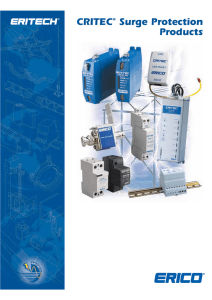 CRITEC® Surge Protection Products
