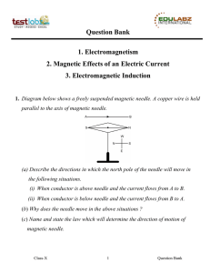 Electromagnetic - Assam Valley School