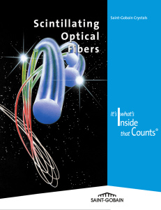 Scintillating Optical Fibers - Saint