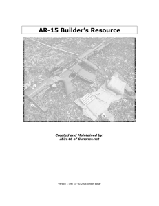AR-15 Builder`s Resource