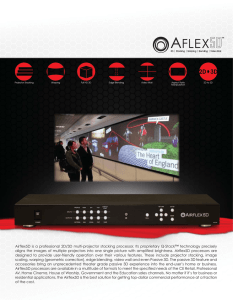 Airflex5D is a professional 2D/3D multi