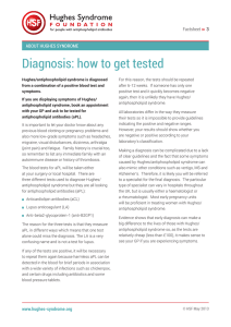 Diagnosis: how to get tested