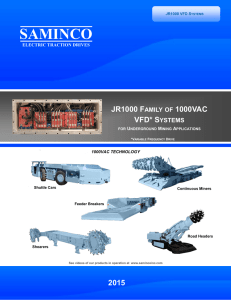JR1000 VFD Systems 2015 brochure