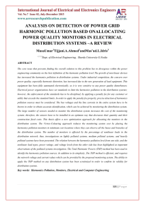 analysis on detection of power grid harmonic pollution based