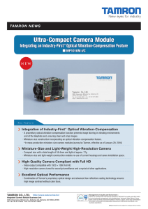 Ultra-Compact Camera Module