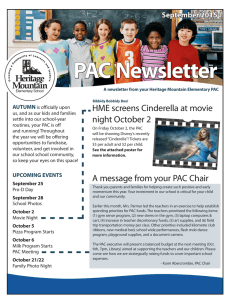 2015-09 PAC Newsletter