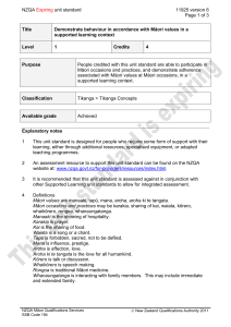 NZQA Expiring unit standard 11925 version 6 Page