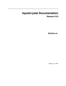 liquidcrystal Documentation