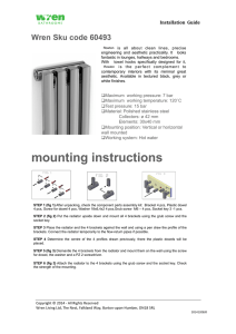 A , paint– mounting instructions