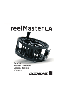 Owners manual reelMaster