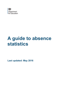 A guide to absence statistics