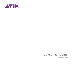 SYNC HD Guide v9.0